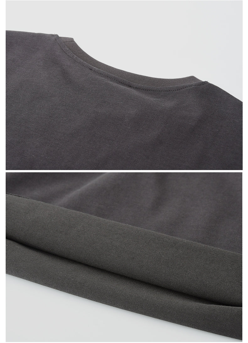 Flower-Motif Embroidered T-Shirt