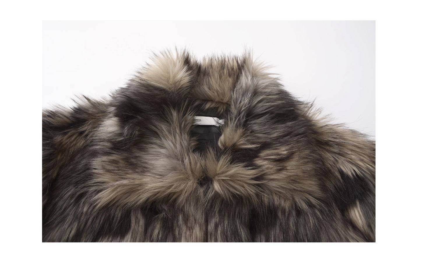 Spotted Pattern Short Faux Fur Coat