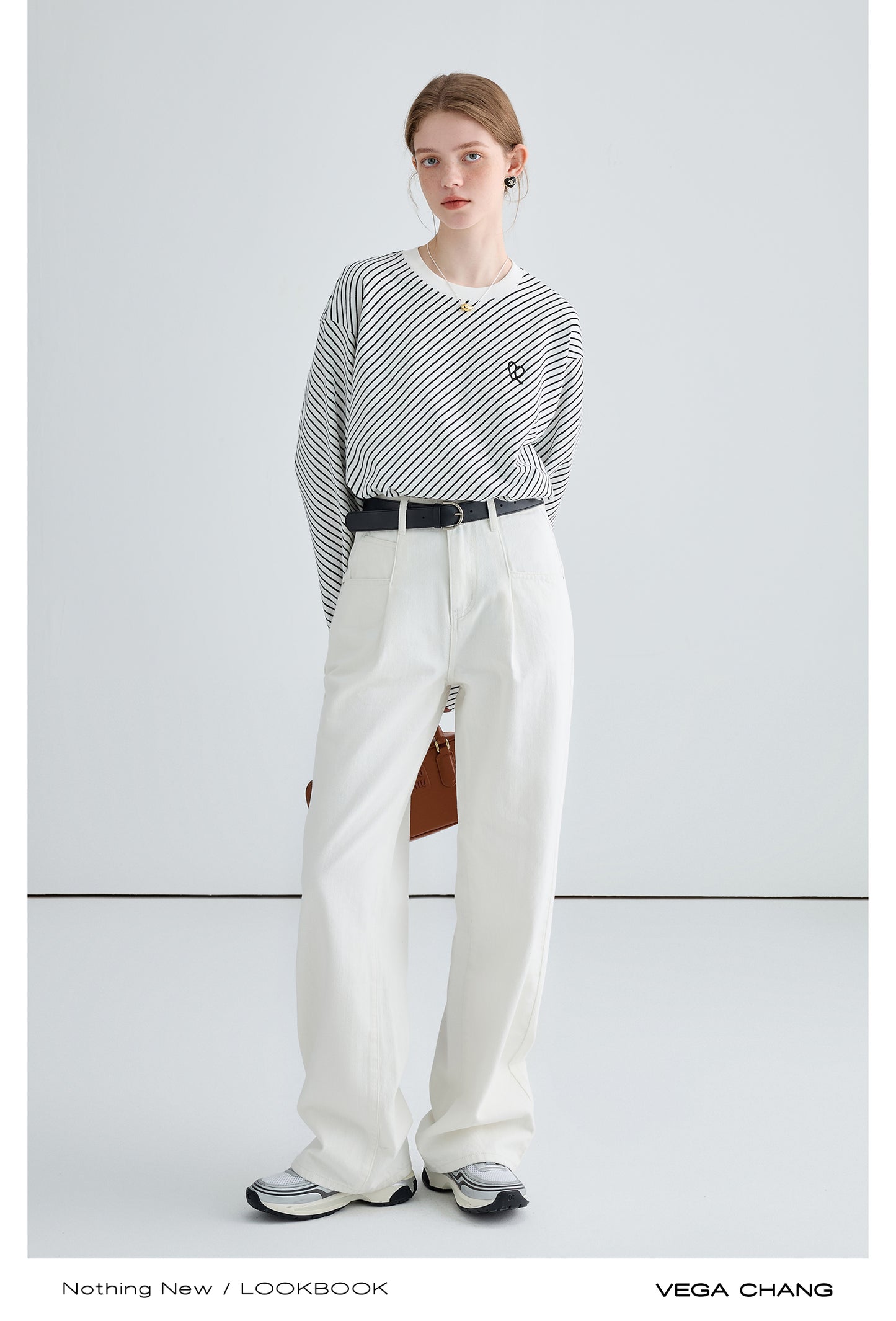 Versatile High Waisted Straight-Leg Jeans