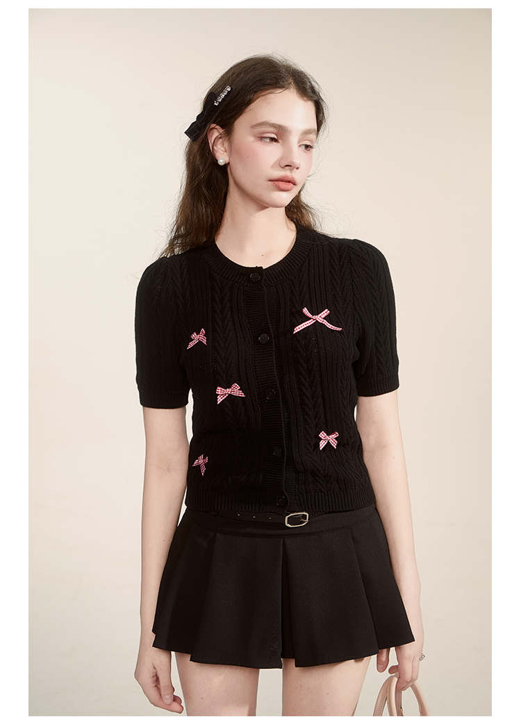Pleated Skirt-Style Shorts