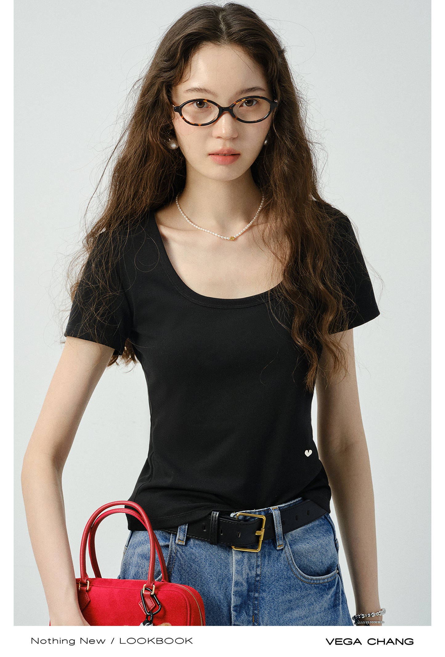 Basic U-Neck T-Shirt
