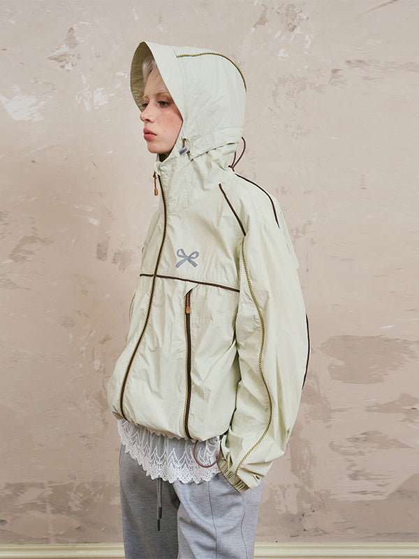 Lightweight Hooded Jacket With UV Protection