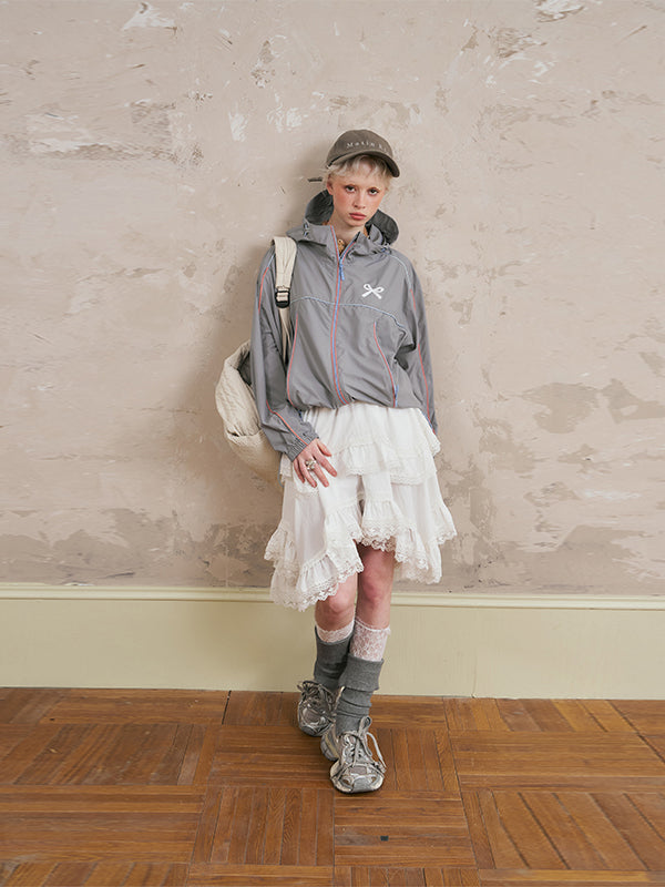 Lightweight Hooded Jacket With UV Protection