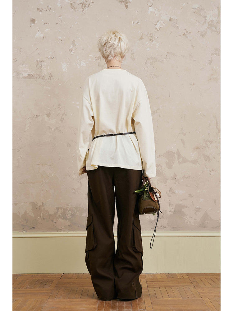 Cat Mermaid Illustration T-Shirt