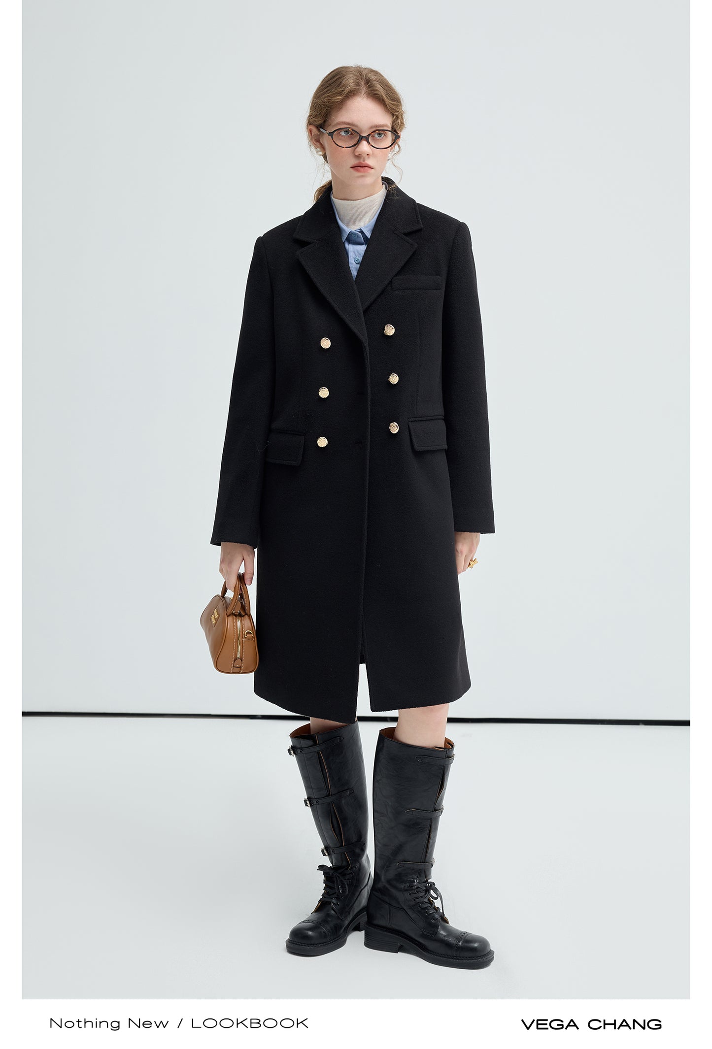 Timeless Double-Breasted Pea Coat In Two Lengths