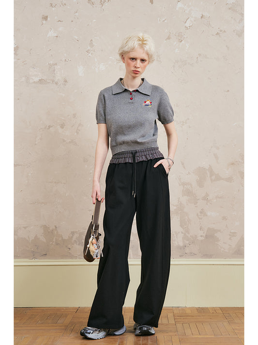 Boxing Hamster Soft Cropped Polo Shirt