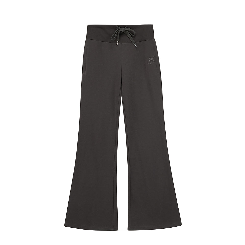 Drawstring Flared Sweatpants