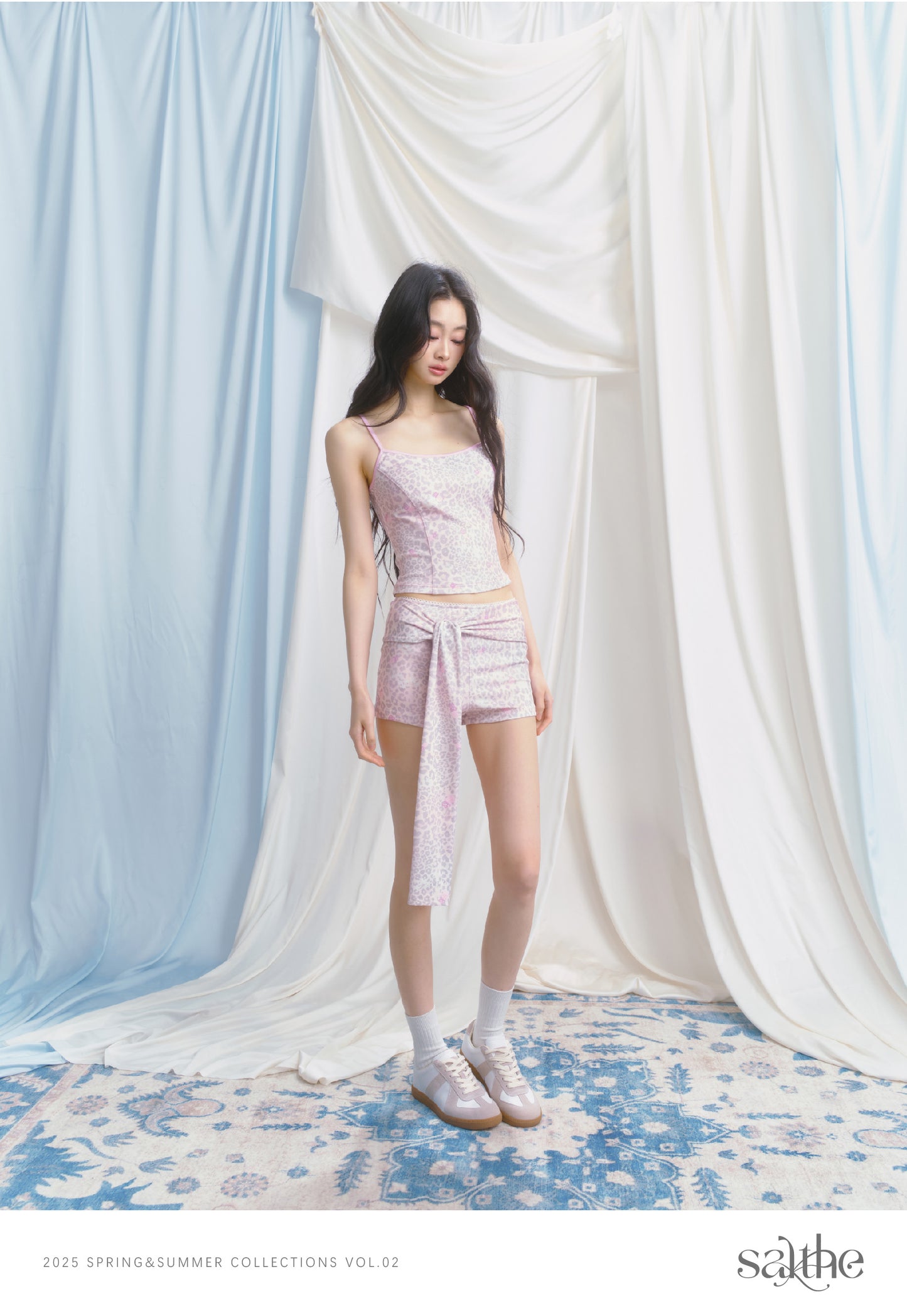 Leopard Cami Top & Tie Shorts