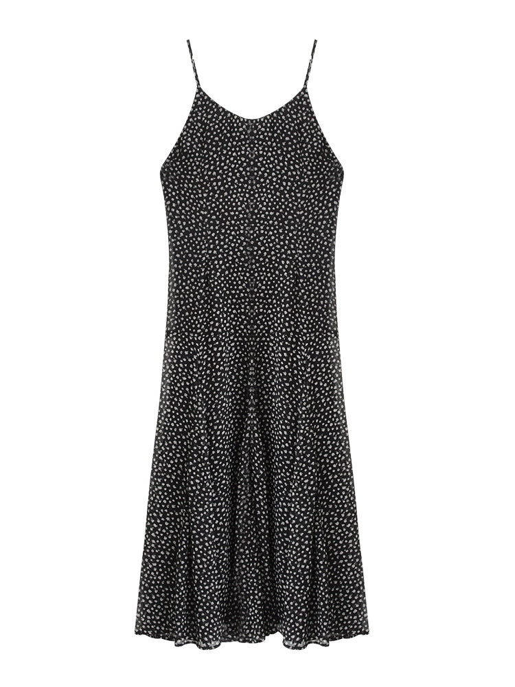 Floral Cami Dress With Adjustable Straps