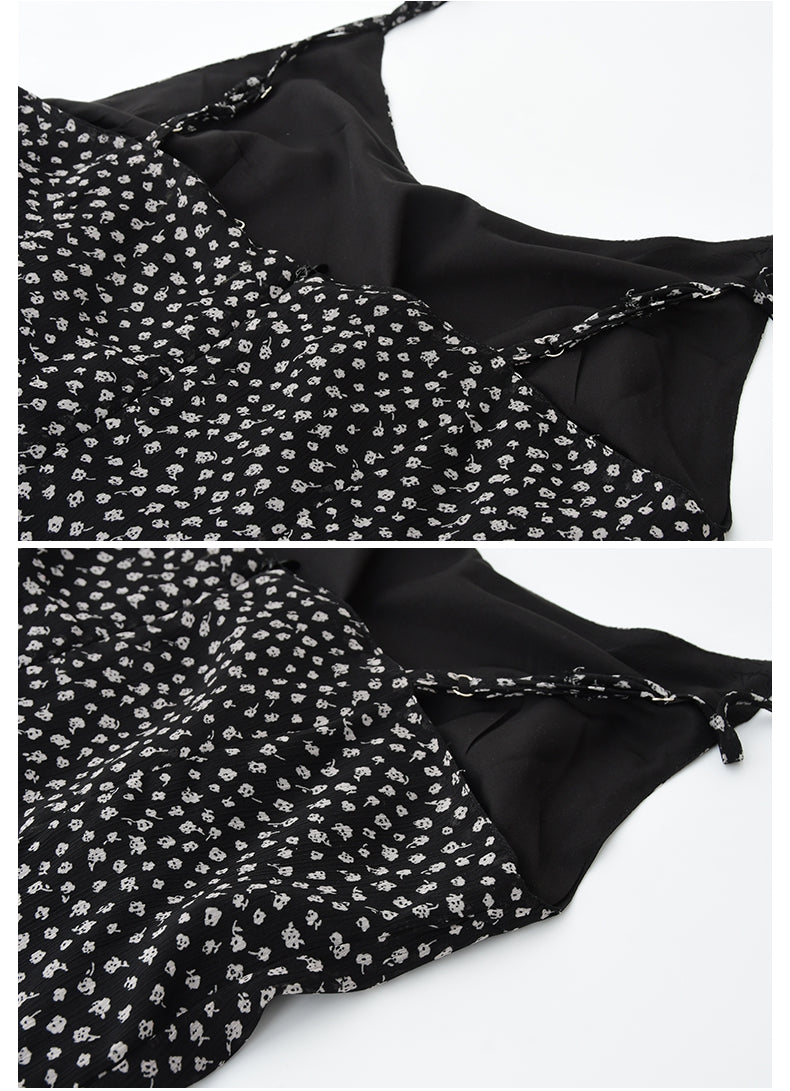 Floral Cami Dress With Adjustable Straps