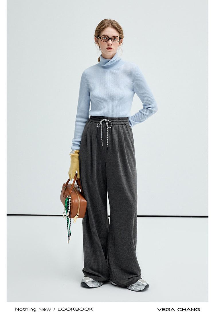 Cashmere Blend Slim-Fit Turtleneck Sweater