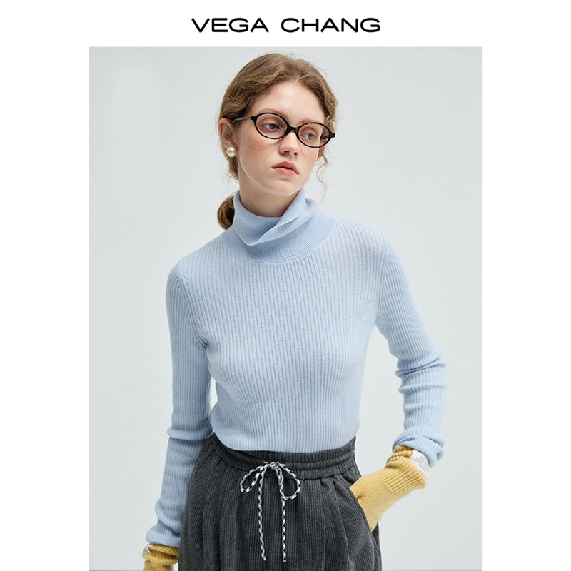 Cashmere Blend Slim-Fit Turtleneck Sweater