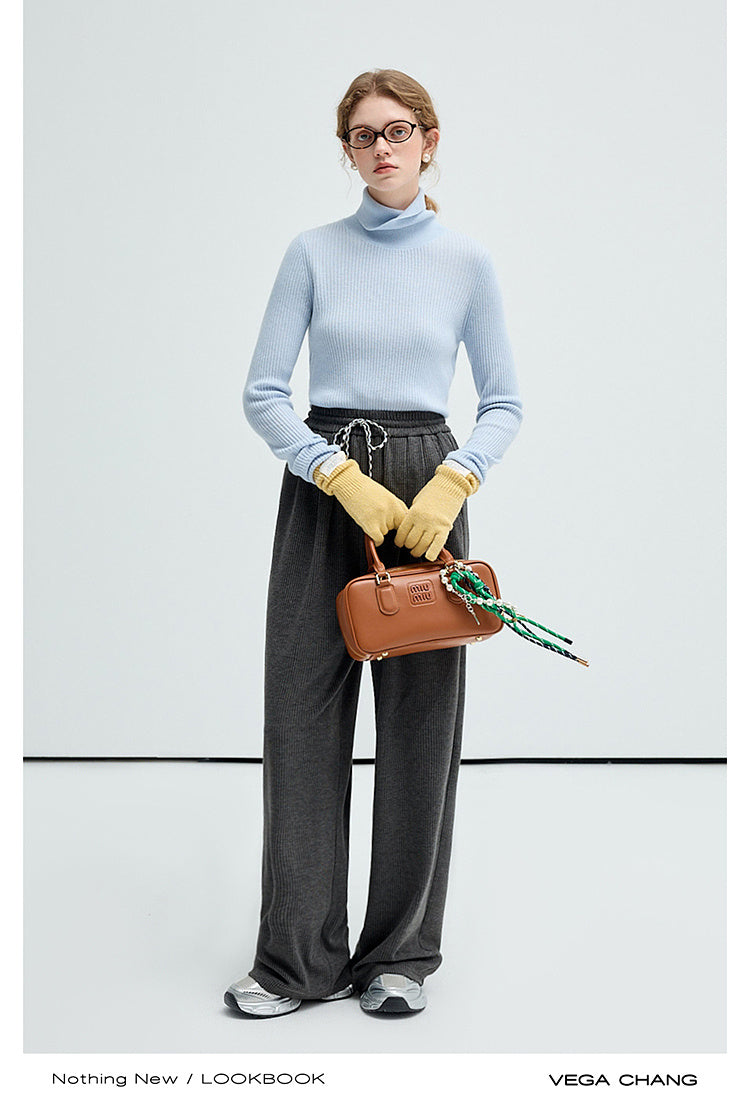 Cashmere Blend Slim-Fit Turtleneck Sweater