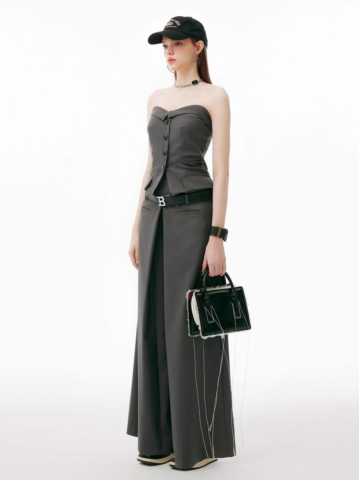 Chic Shirred Tube Top / Off-Shoulder Top