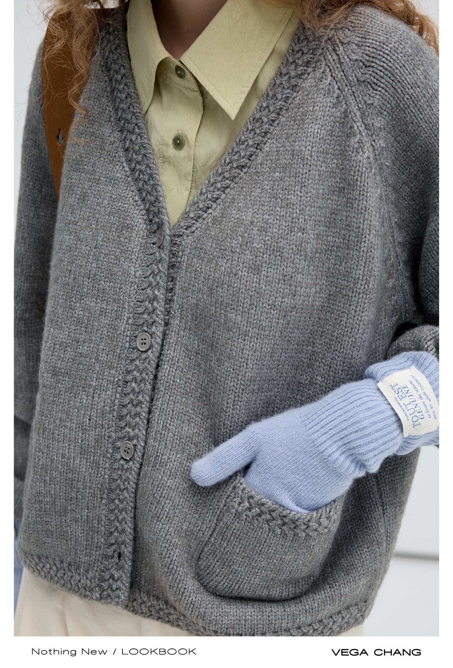 Casual Knit Cardigan With Slip Pockets
