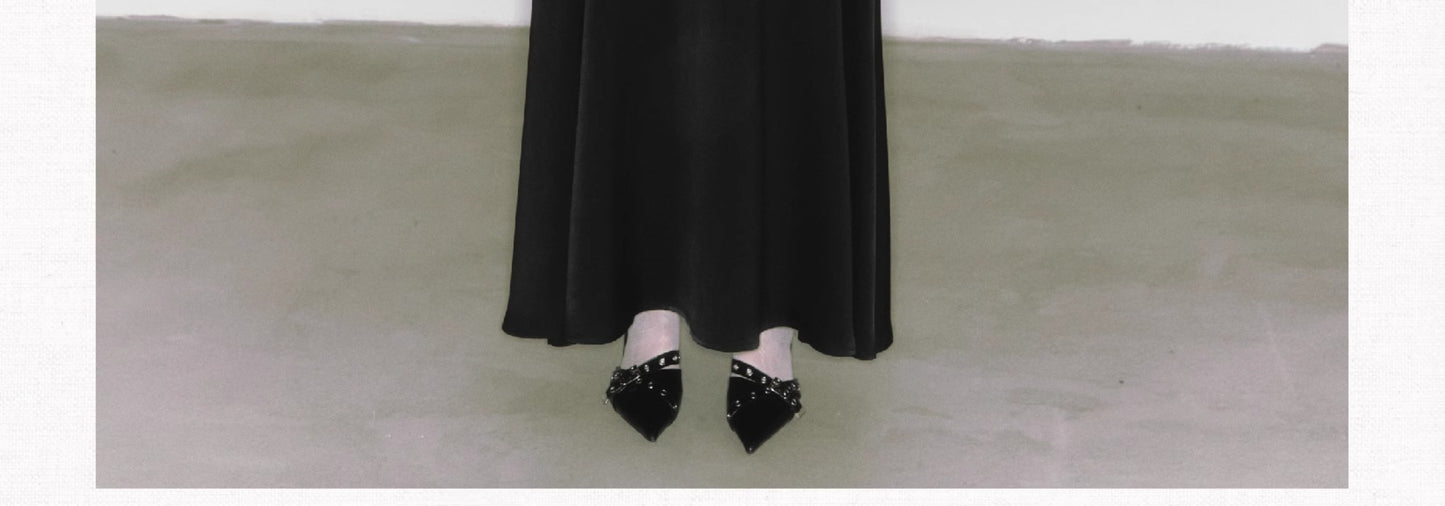 Fitted Flowy Maxi Camisole Dress And Matching Top