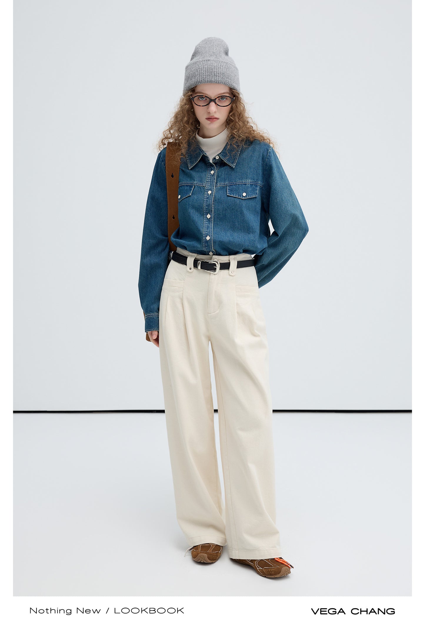 Casual Classic Denim Button-Up Shirt