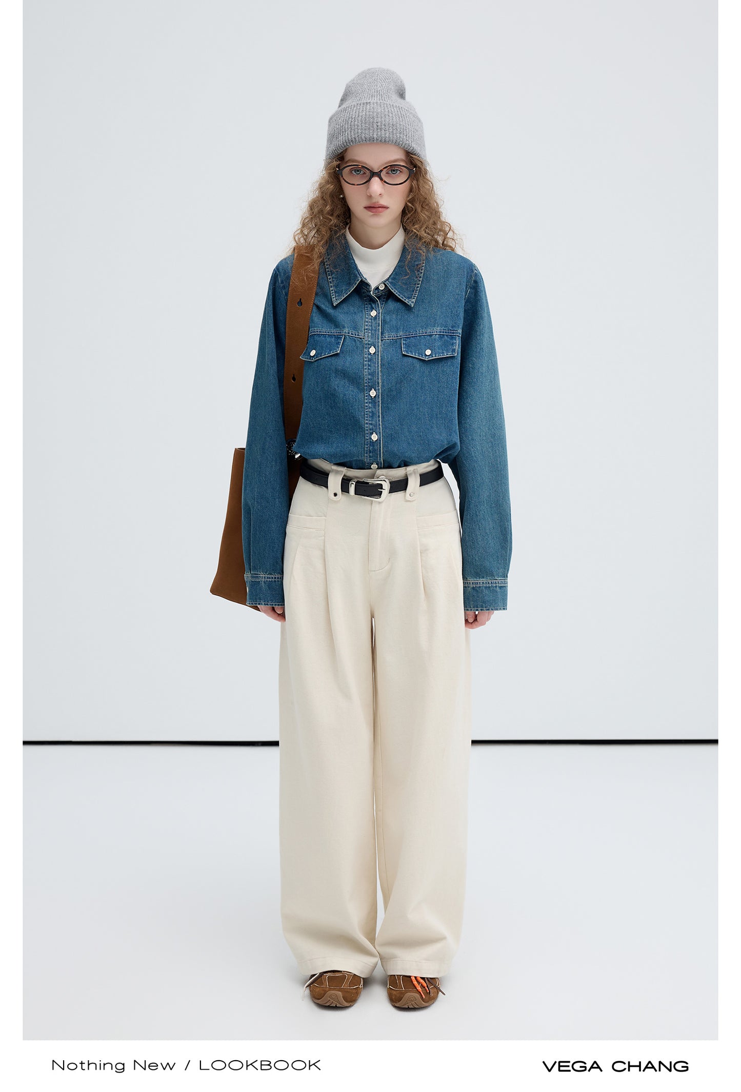 Casual Classic Denim Button-Up Shirt