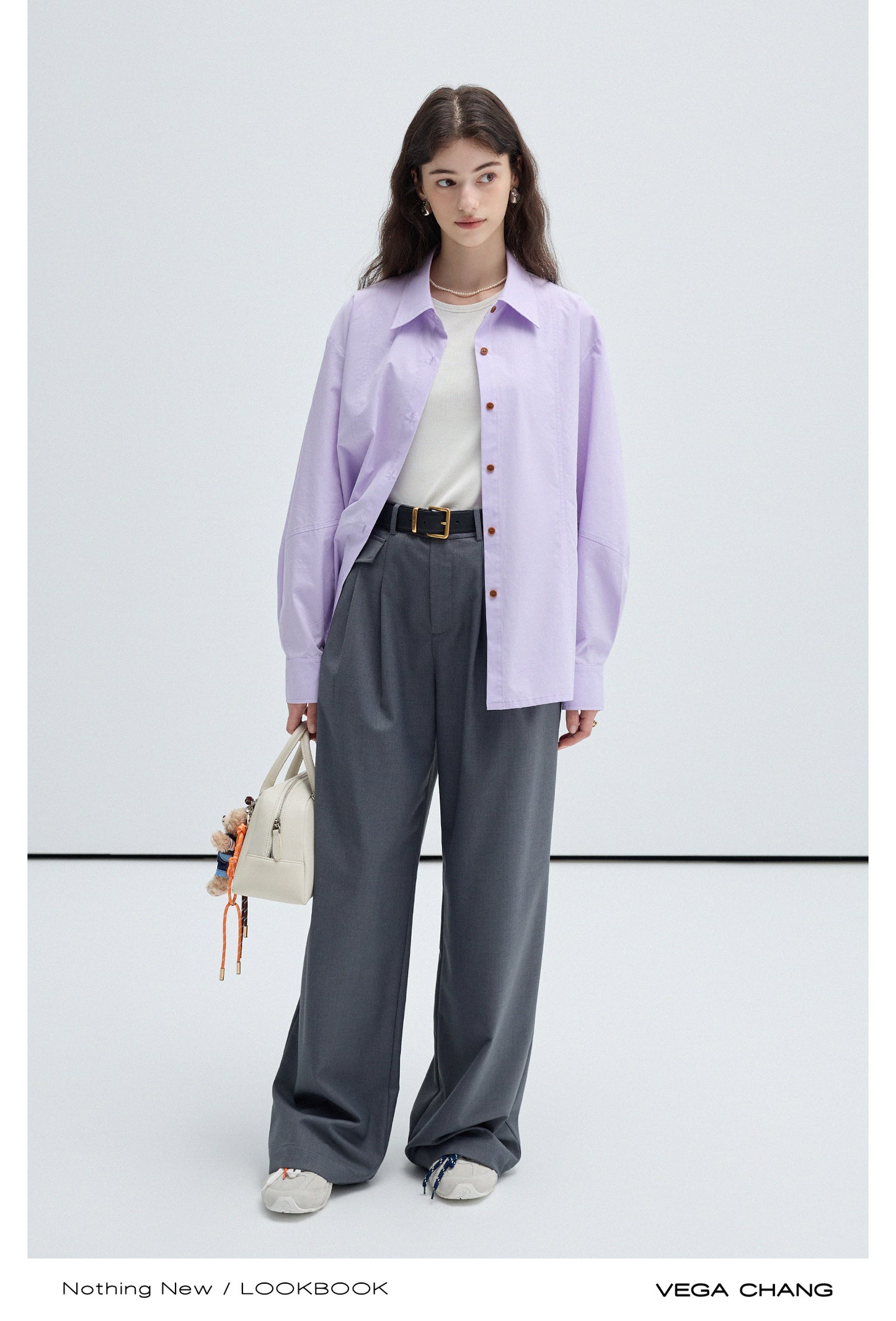 Casual Cotton Shirt With Single Back Button
