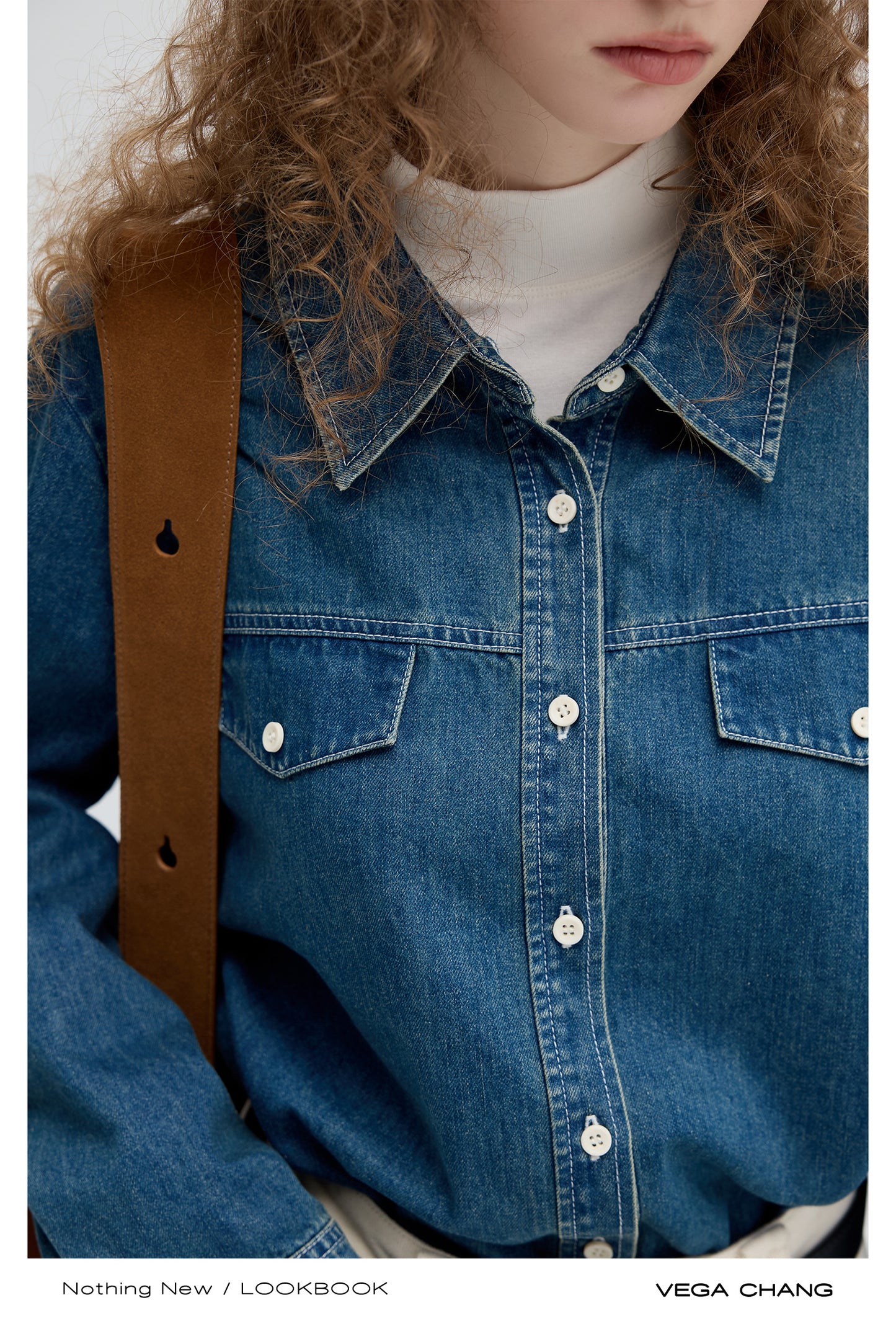 Casual Classic Denim Button-Up Shirt