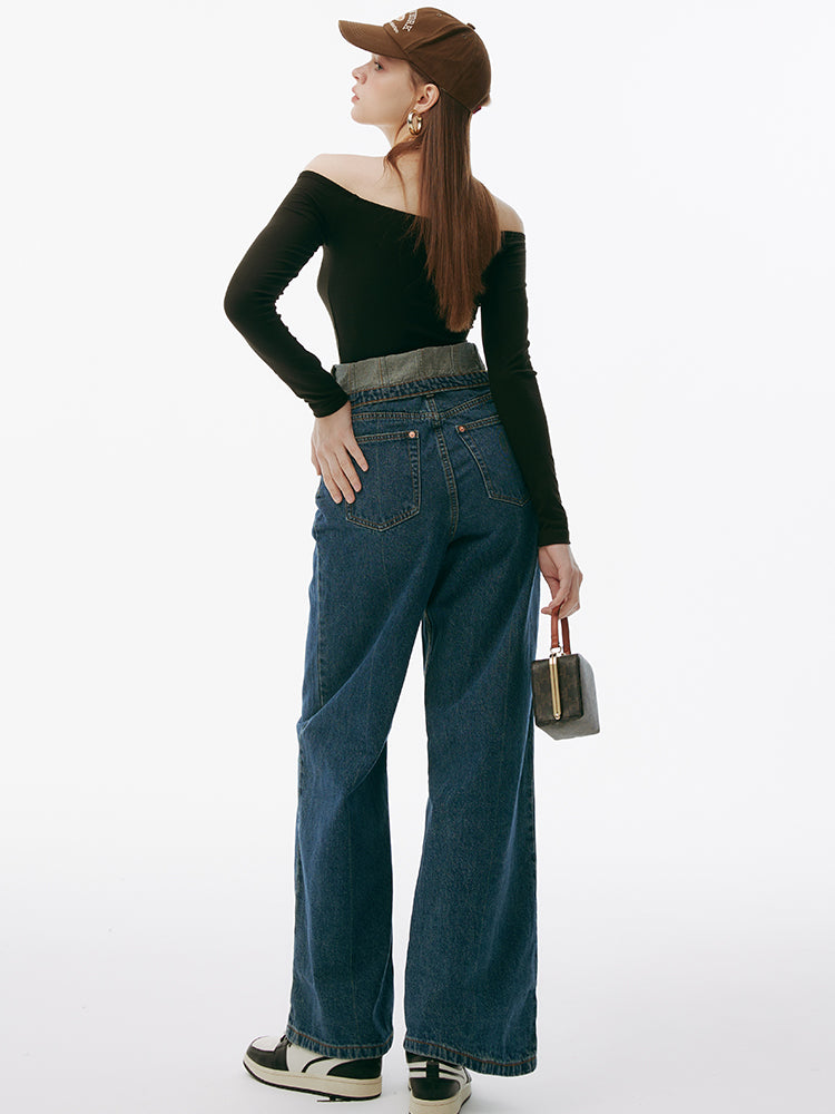 Sonic Youth Off-Shoulder Graphic T-Shirt