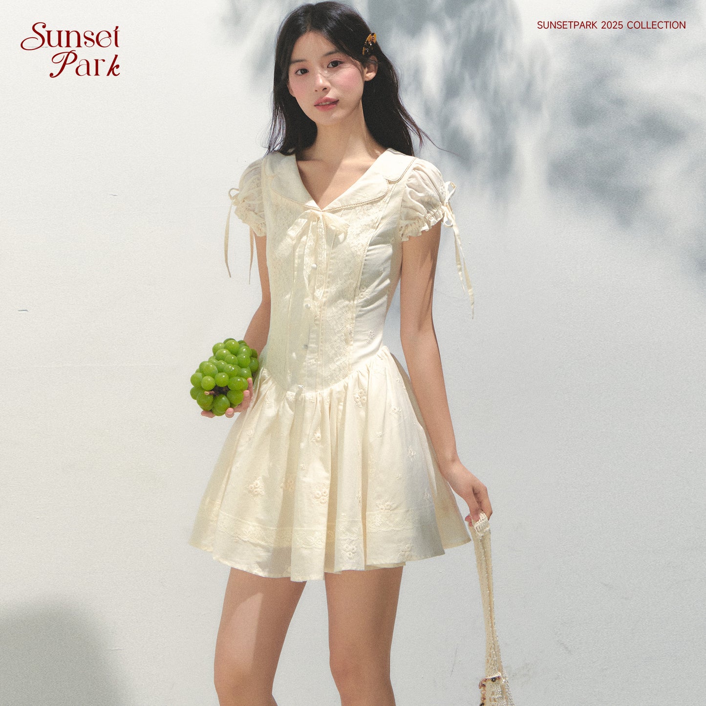 Embroidered Shirt Dress In 2 Lengths