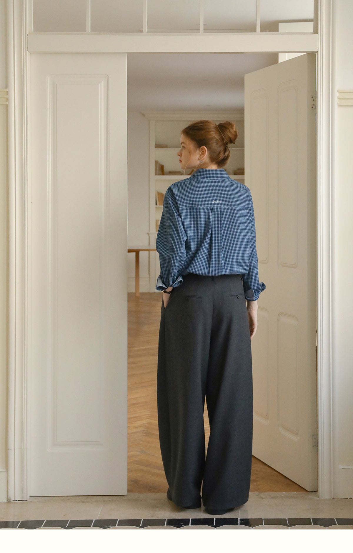 Chic Belted Wide-Leg Trousers With Pleats