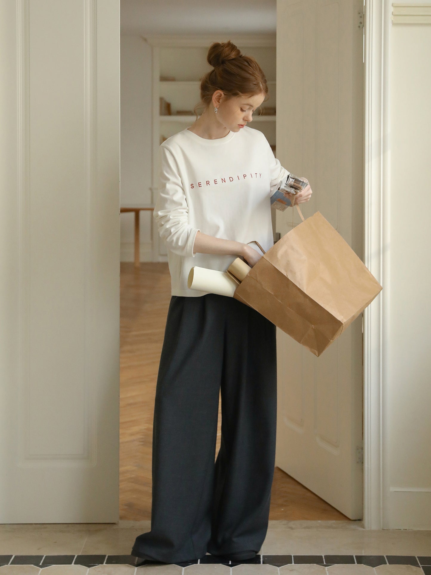 Chic Belted Wide-Leg Trousers With Pleats