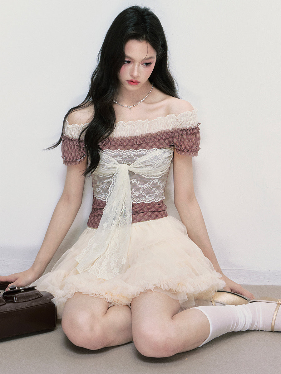 Puffy Tulle Mini Tutu Skirt