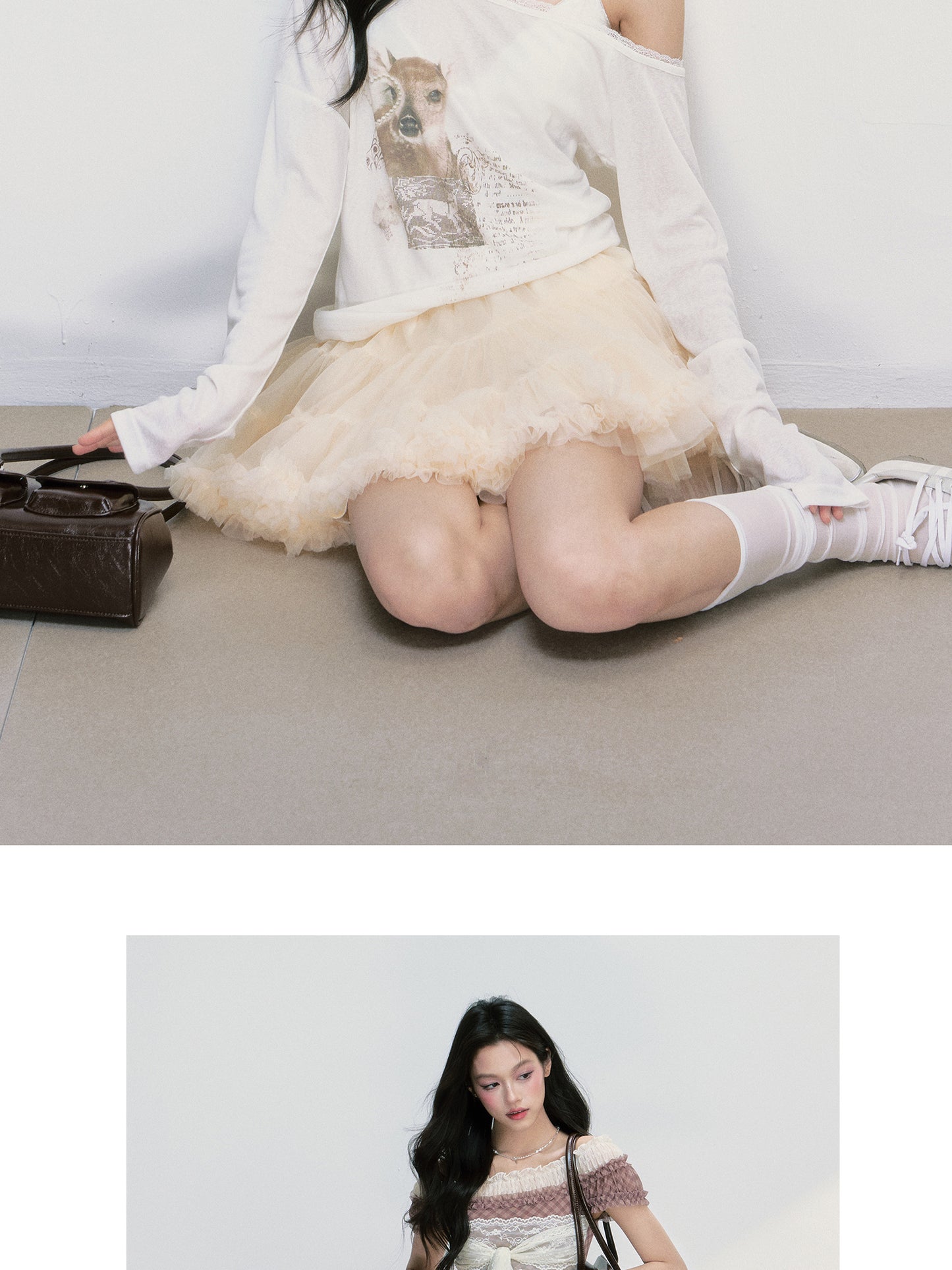 Puffy Tulle Mini Tutu Skirt