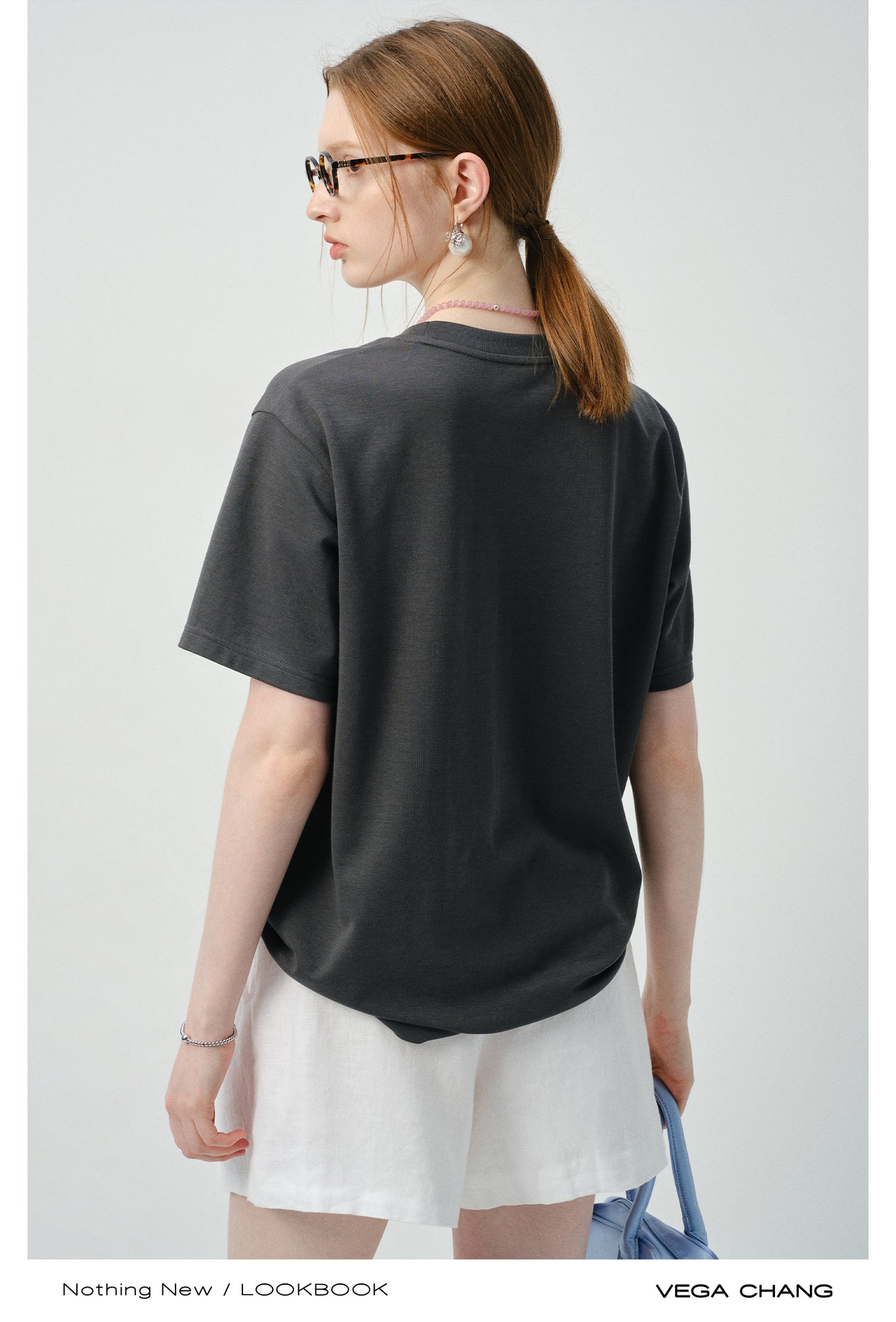 Relaxed Vintage-Style Print T-Shirt