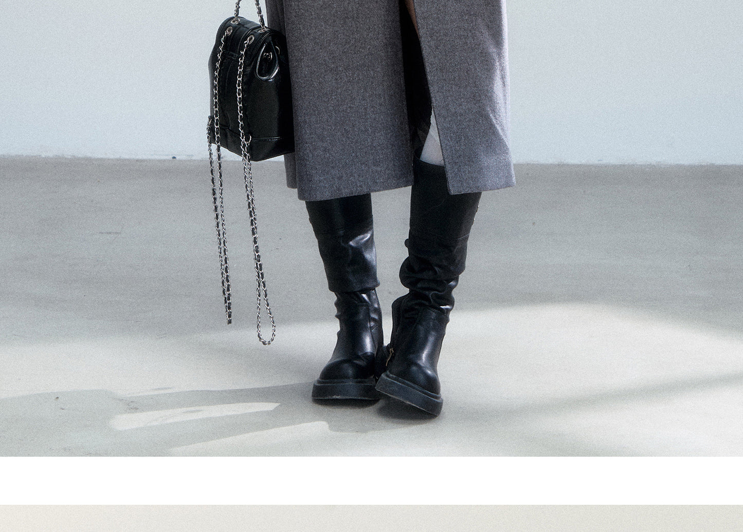 Hooded Duffle Coat With Toggle Buttons