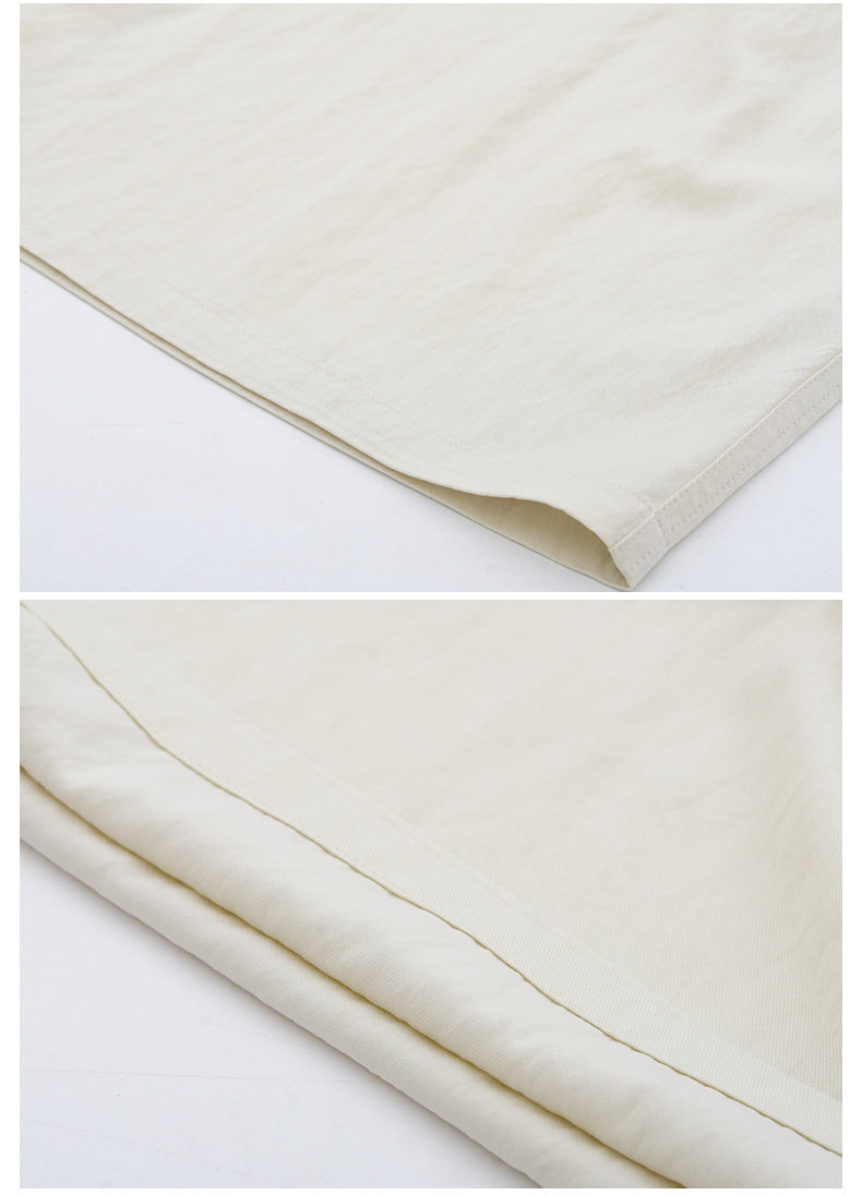 Breathable High Waist Wide-Leg Drawstring Pants