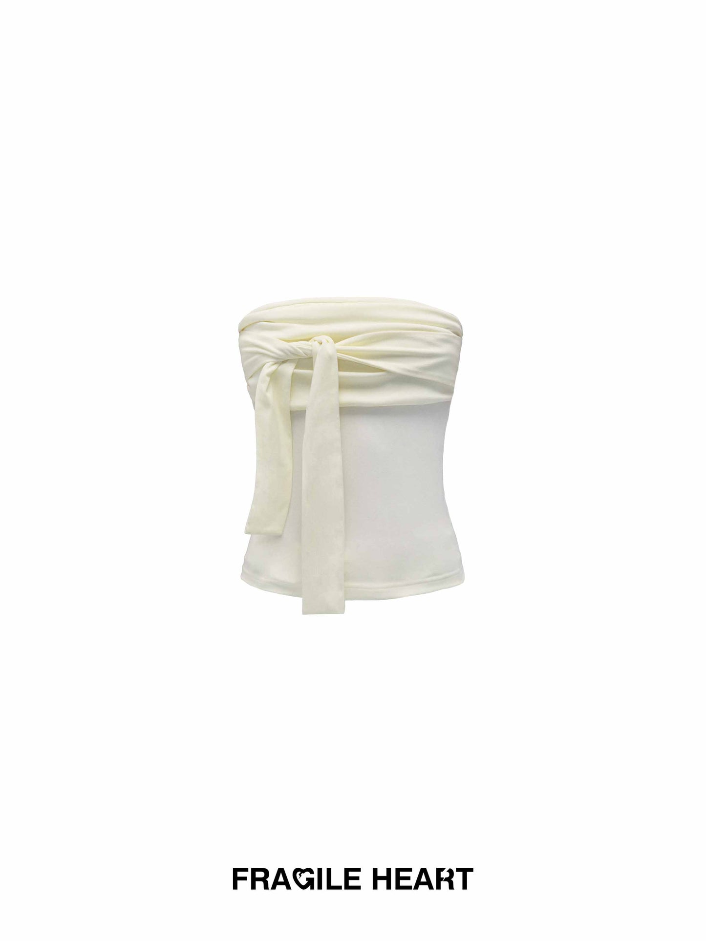 Soft Elastic Tied Tube Top