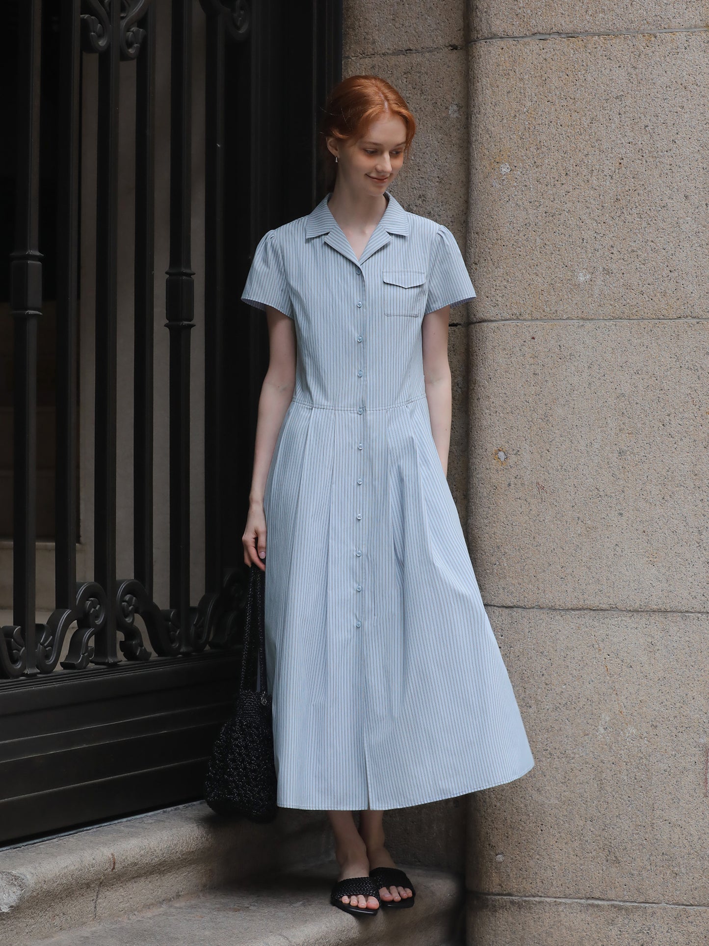 Classic Shirt Dress In Two Variations