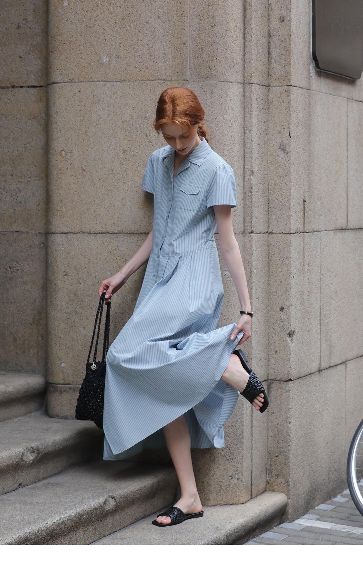 Classic Shirt Dress In Two Variations