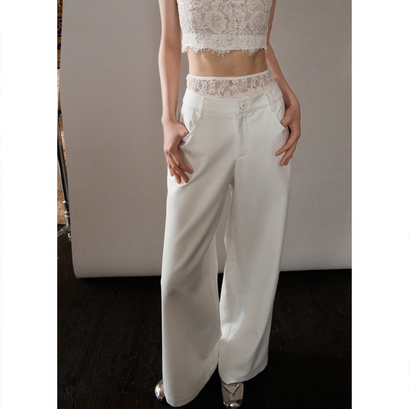 High Waist Wide-Leg Pants