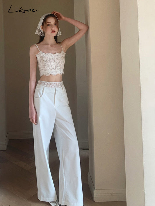 High Waist Wide-Leg Pants