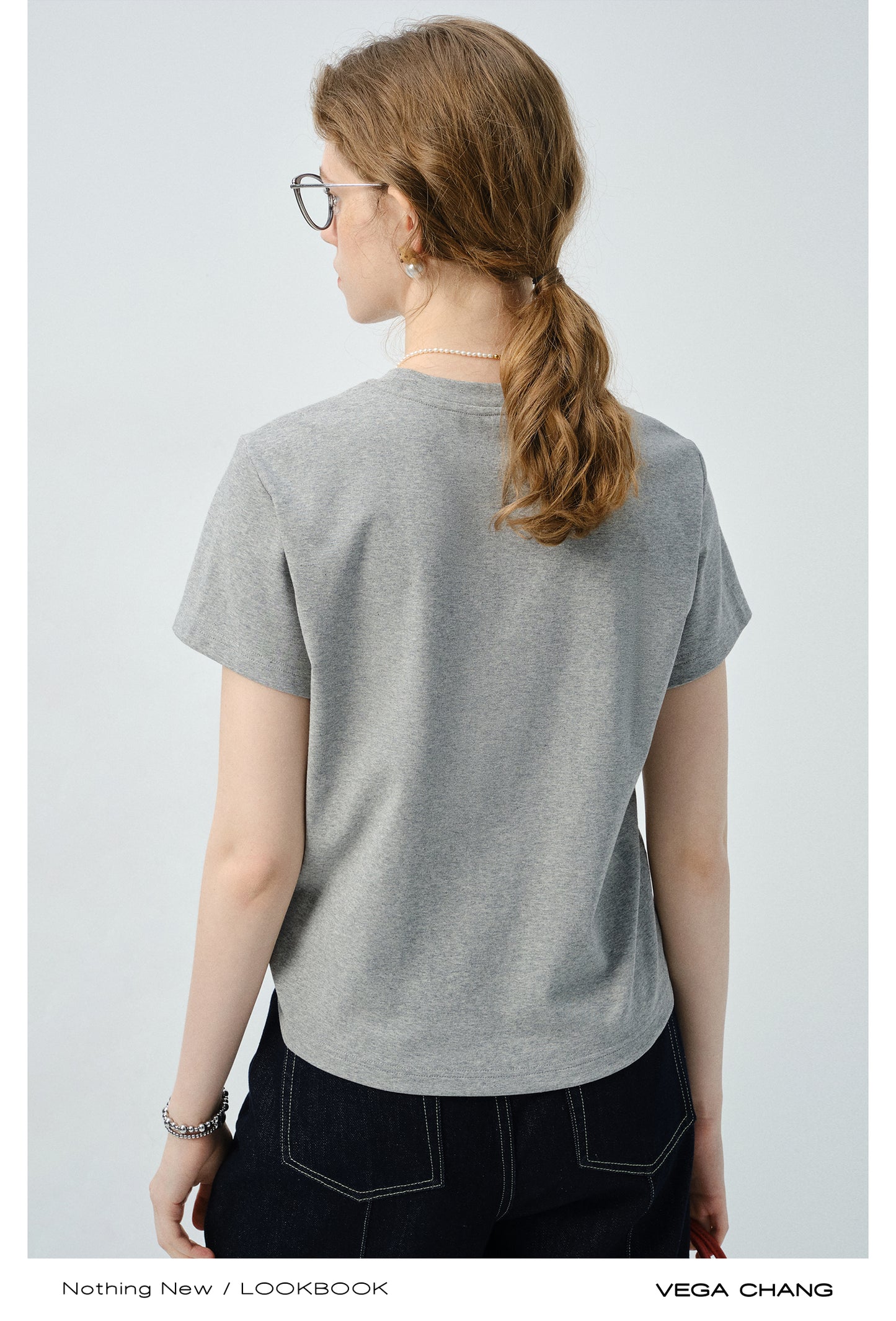 Puppy-In-Scarf Printed T-Shirt