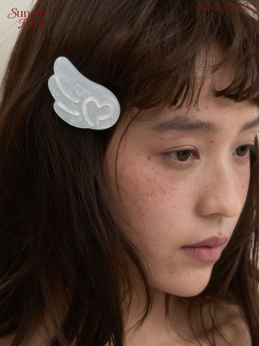 Angel Wing Hair Clip Set