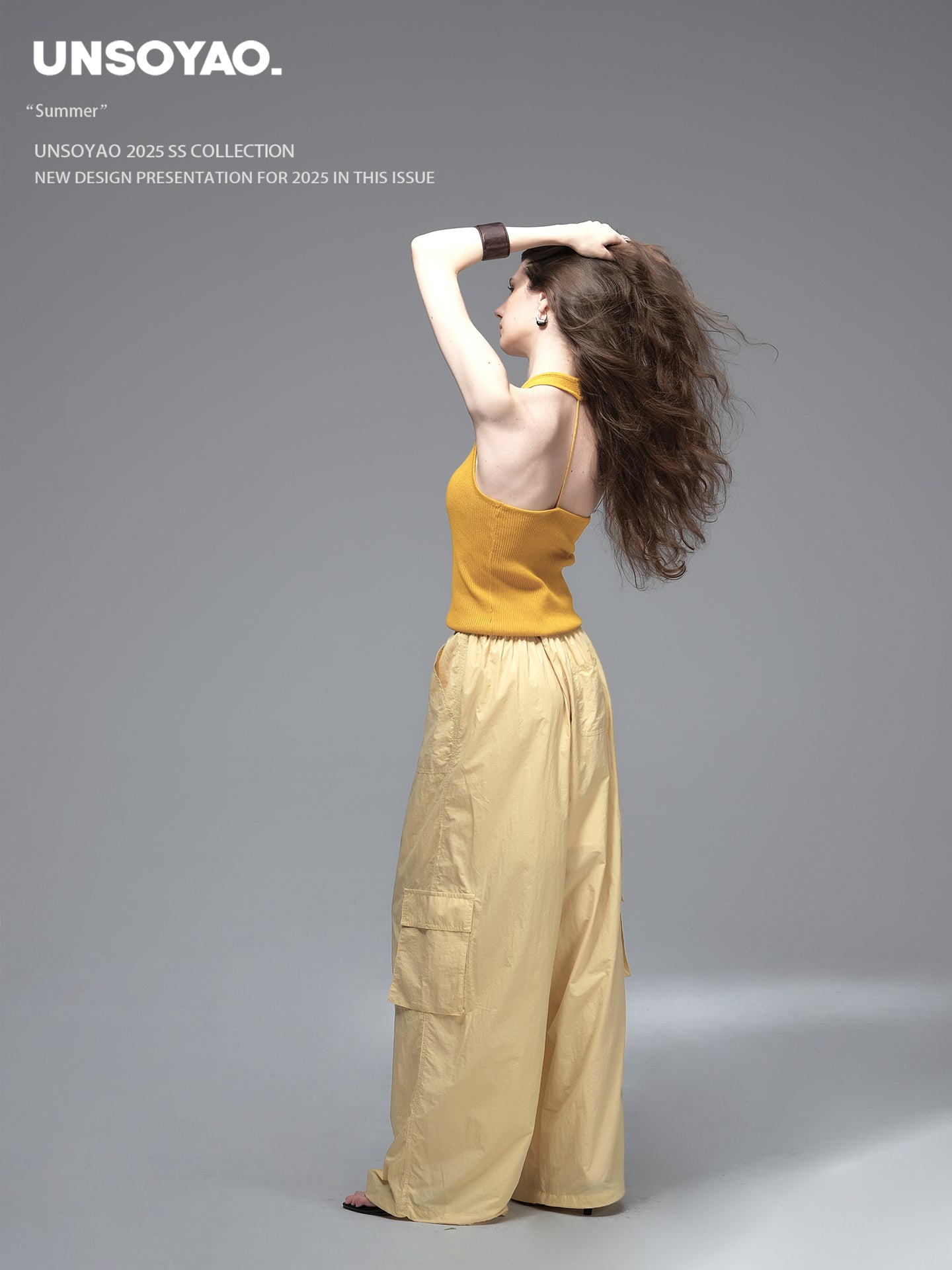 Stretchy Ribbed Halter Top