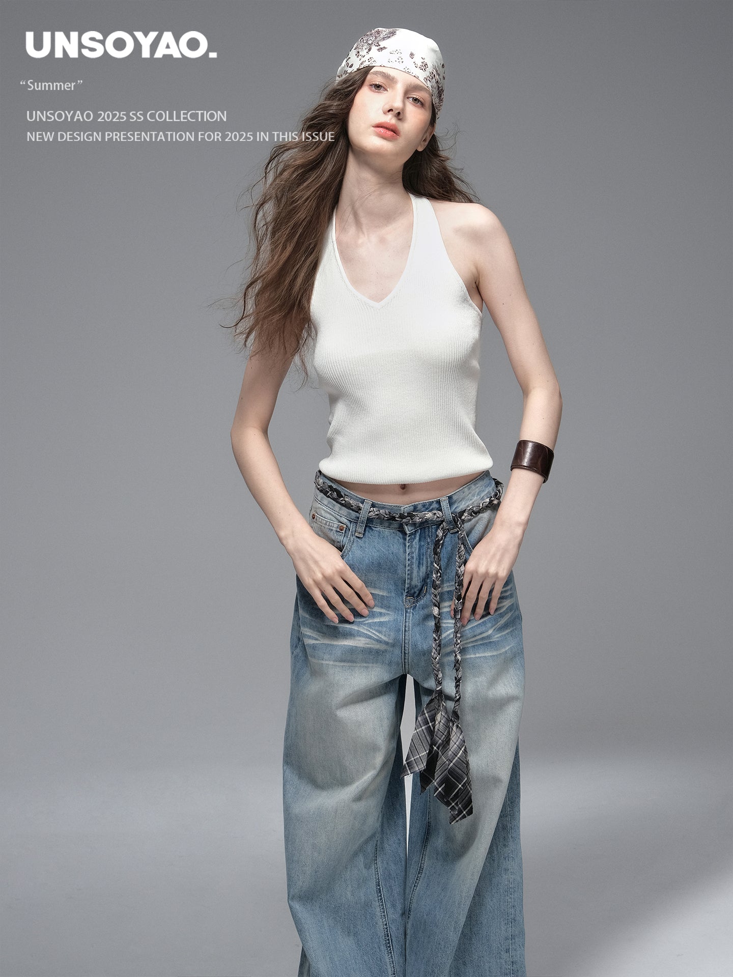 Stretchy Ribbed Halter Top