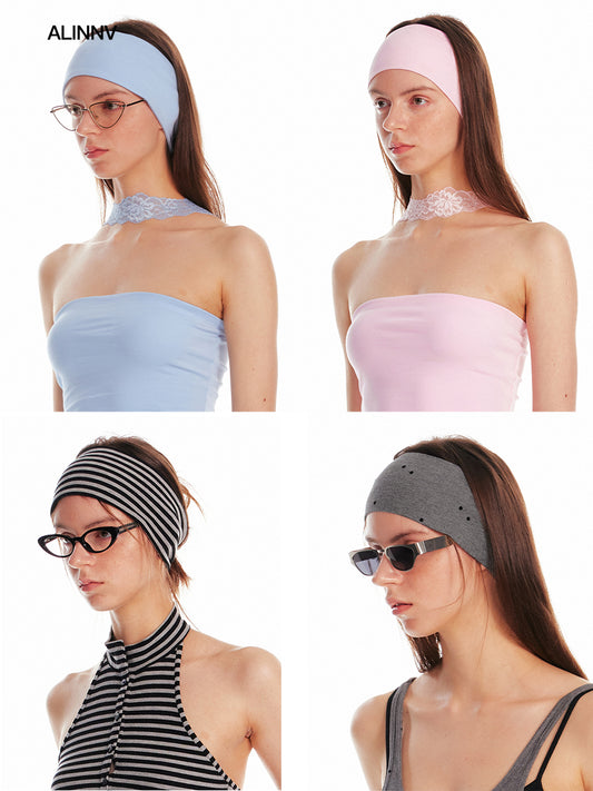 Wide Stretch Headband – Multi-Color
