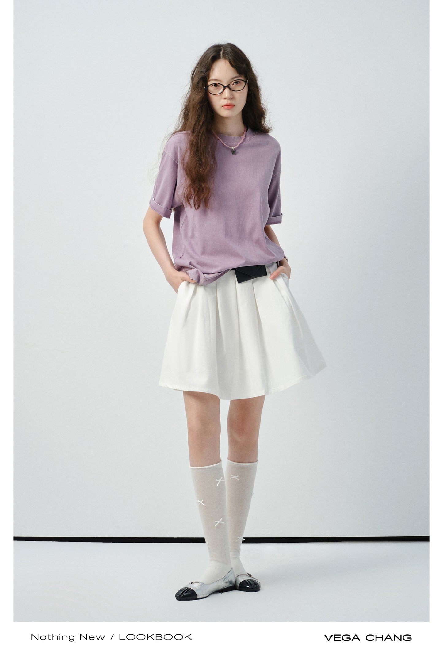 Round Neck Relaxed Cotton T-Shirt