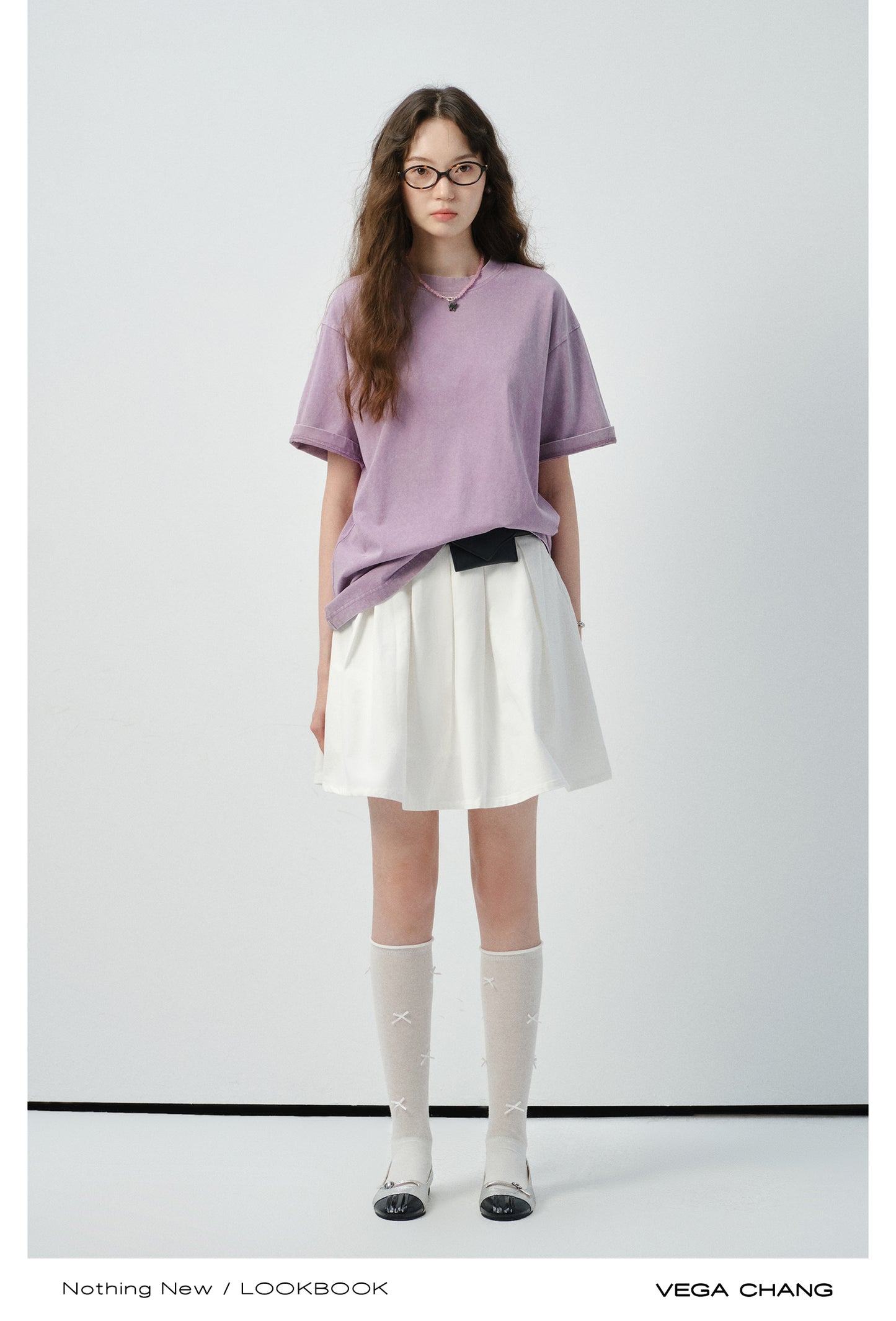 Round Neck Relaxed Cotton T-Shirt