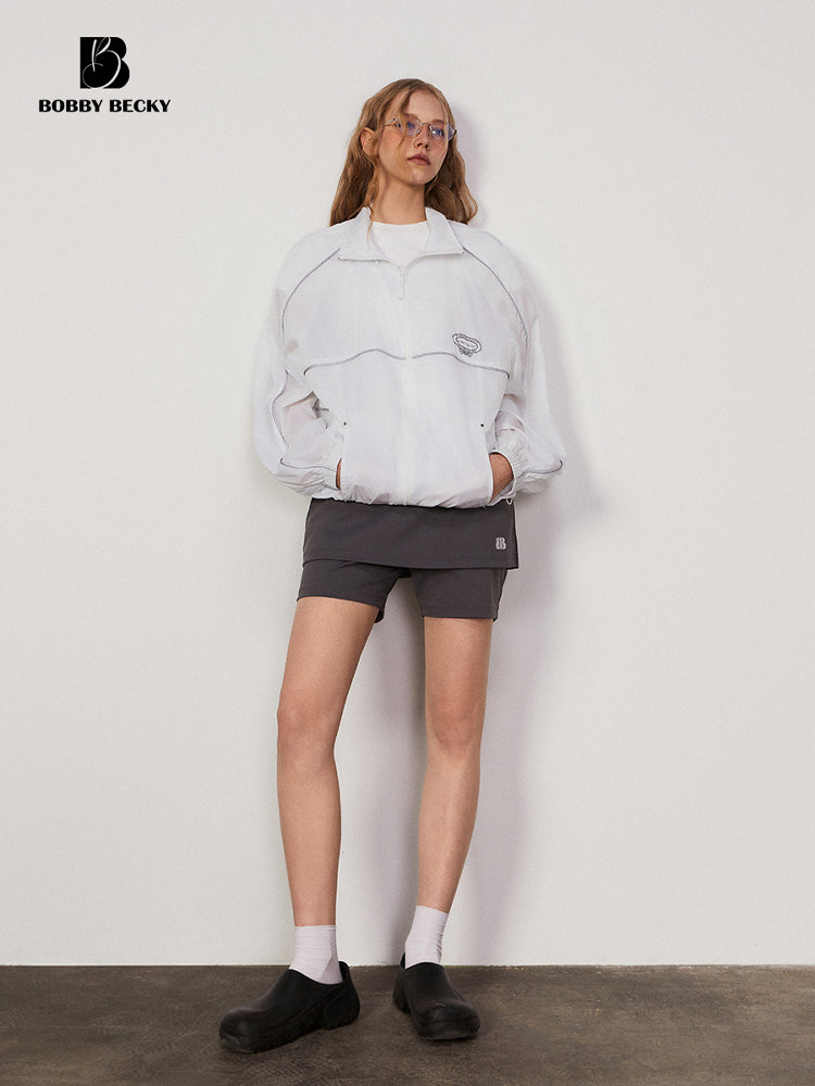 UPF50+ Outdoor Jacket With Detachable Hood
