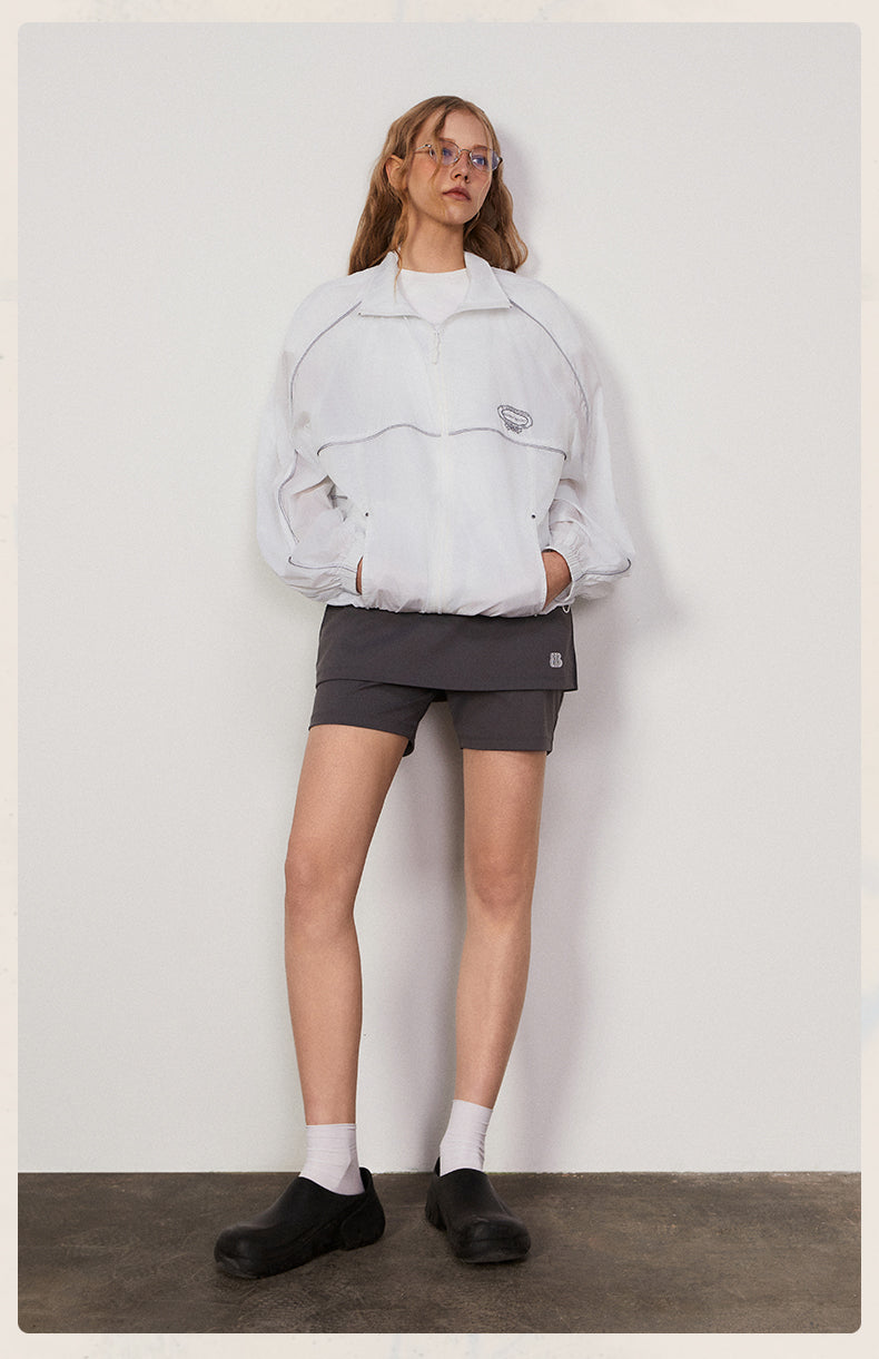 UPF50+ Outdoor Jacket With Detachable Hood