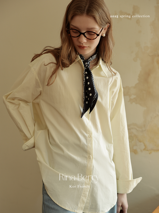 Classic Pastel Cotton Shirt