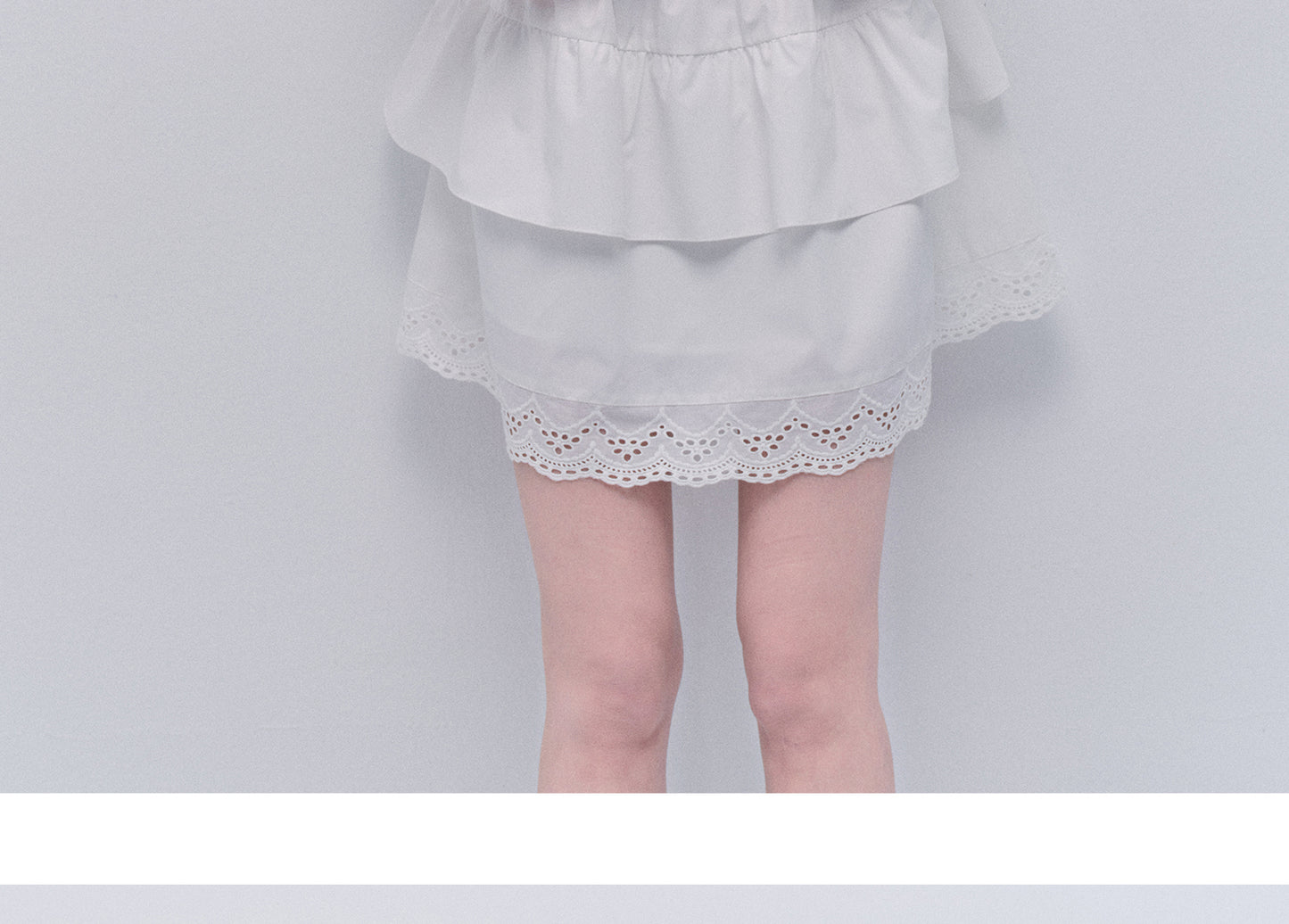 Butterfly Sleeve Embroidered Cut-Out Shoulder Dress