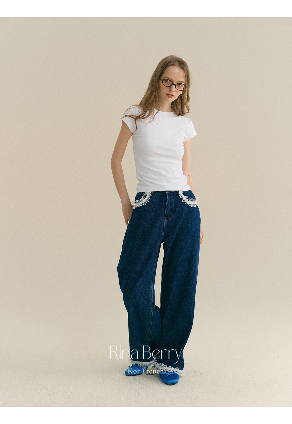 Basic Slim Fit Cap-Sleeve T-Shirt